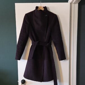 RW&CO. Dark Purple Coat